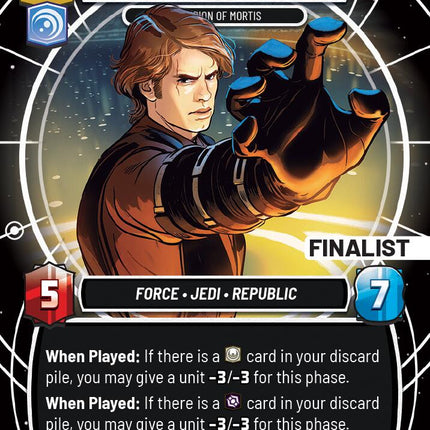 Anakin Skywalker - Champion of Mortis (Finalist) (148) (148) [Sector and Regional Promos: Season 1]