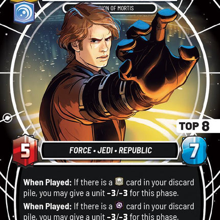 Anakin Skywalker - Champion of Mortis (Top 8) (150) (150) [Sector and Regional Promos: Season 1]