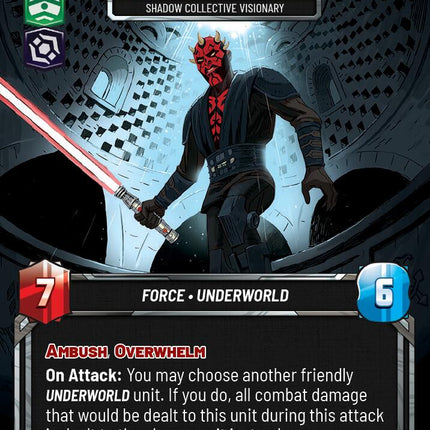 Maul - Shadow Collective Visionary (155) (155) [Sector and Regional Promos: Season 1]