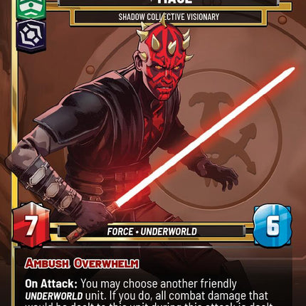 Maul - Shadow Collective Visionary (165) (165) [Sector and Regional Promos: Season 1]