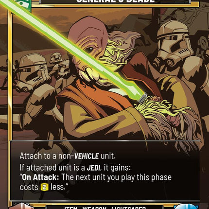General's Blade (166) (166) [Sector and Regional Promos: Season 1]