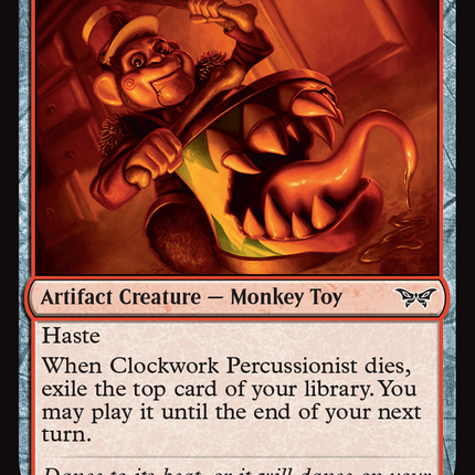 Clockwork Percussionist (0130) [Duskmourn: House of Horror]