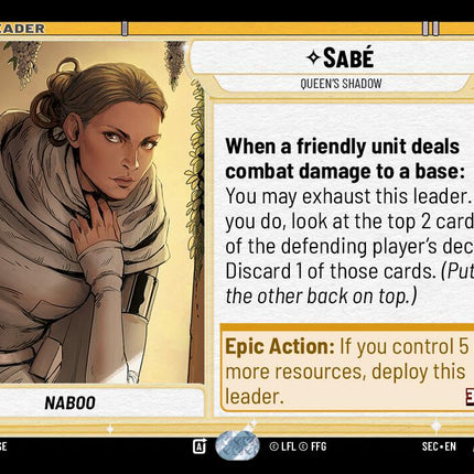 Sabe (17/264) - Queen's Shadow (17/264) [Secrets of Power]
