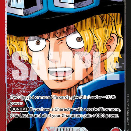 Sabo (Alternate Art) [Carrying On His Will]
