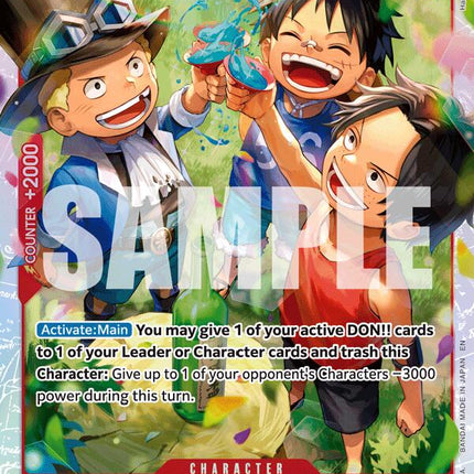Ace & Sabo & Luffy [Carrying On His Will]