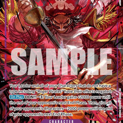 Gol.D.Roger (Alternate Art) [Carrying On His Will]