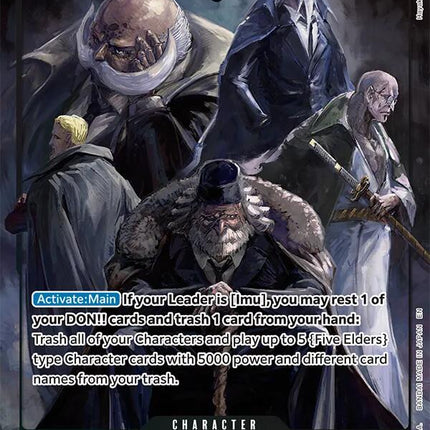 Five Elders (Alternate Art) [Carrying On His Will]