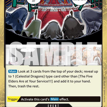 The Five Elders Are at Your Service!!! [Carrying On His Will]