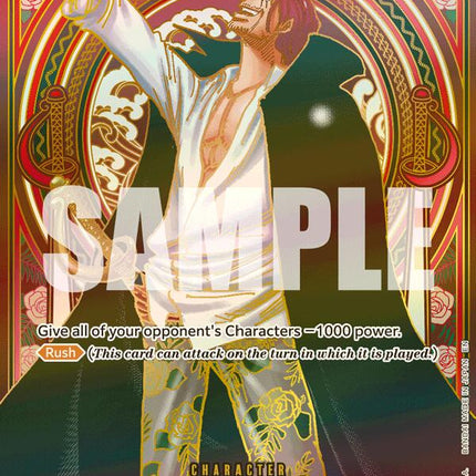 Shanks (OP09-004) (SP) (Gold) [Carrying On His Will]