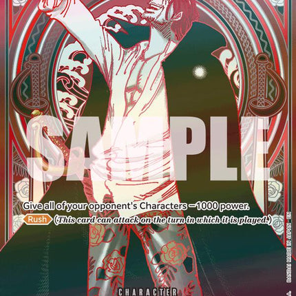 Shanks (OP09-004) (SP) (Silver) [Carrying On His Will]