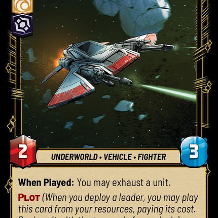Lurking Snub Fighter (189/264) (189/264) [Secrets of Power]