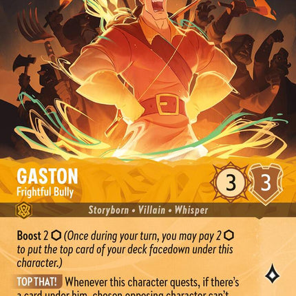 Gaston - Frightful Bully (Epic) (206/204) [Whispers in the Well]