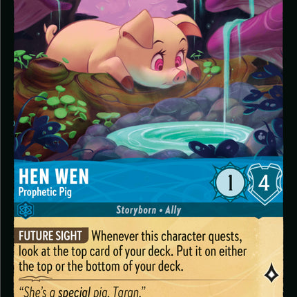 Hen Wen - Prophetic Pig (138/204) [Whispers in the Well]