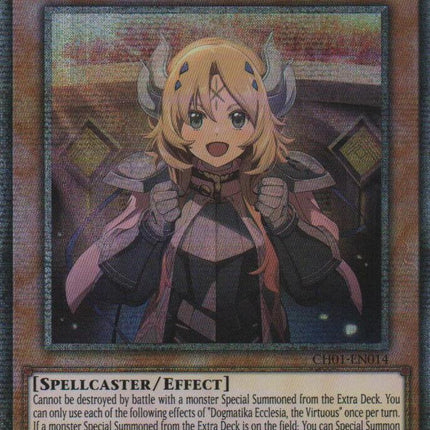 Dogmatika Ecclesia, the Virtuous (Starlight Rare) [CH01-EN014] Starlight Rare