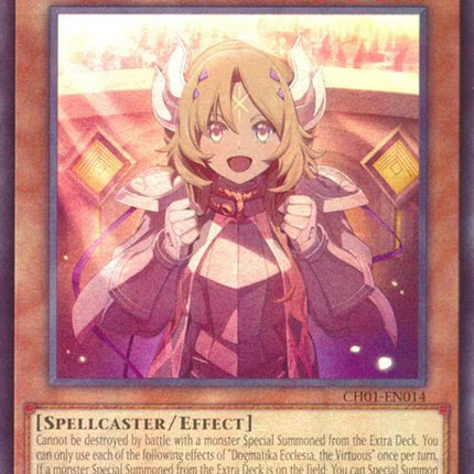 Dogmatika Ecclesia, the Virtuous [CH01-EN014] Ultra Rare