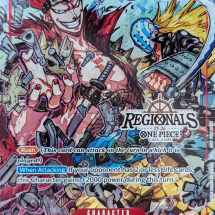 Kid & Killer (CS 25-26 Regionals Textured Chase Promo) [One Piece Promotion Cards]