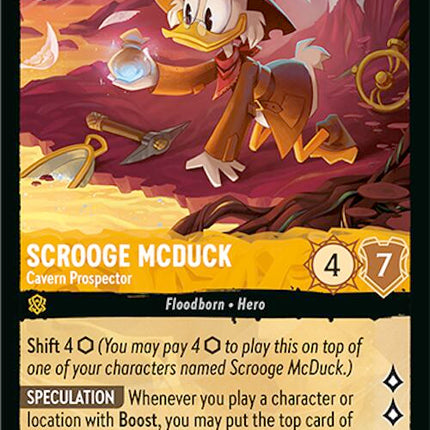 Scrooge McDuck - Cavern Prospector (18/204) [Whispers in the Well]