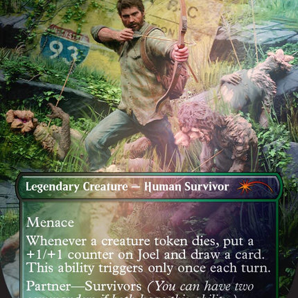 Joel, Resolute Survivor (Rainbow Foil) [Secret Lair Drop Series]