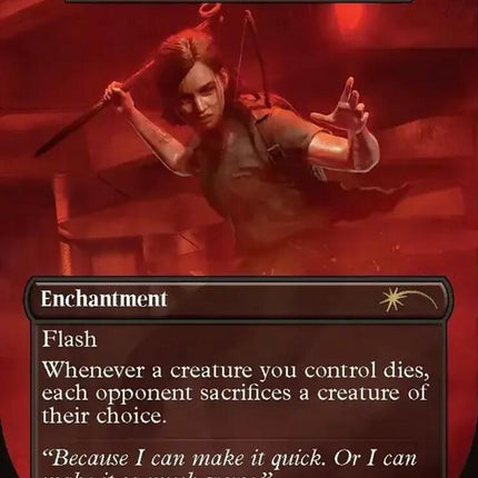 Ellie's Rage - Dictate of Erebos [Secret Lair Drop Series]