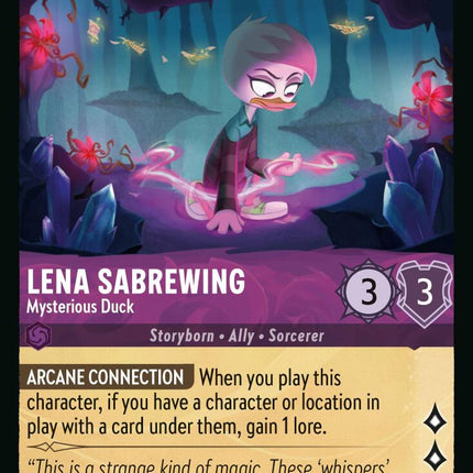 Lena Sabrewing - Mysterious Duck (42/204) [Whispers in the Well]