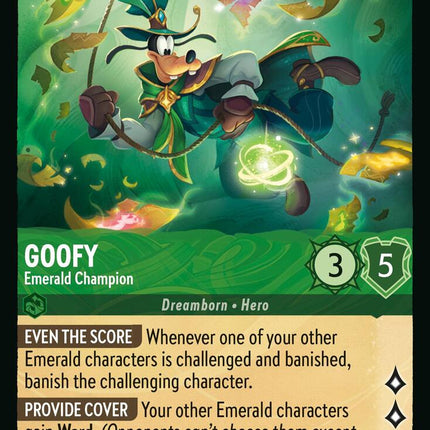 Goofy - Emerald Champion (91/204) [Whispers in the Well]