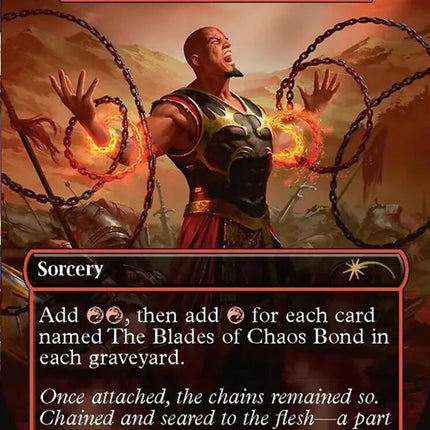 The Blades of Chaos Bond - Rite of Flame [Secret Lair Drop Series]