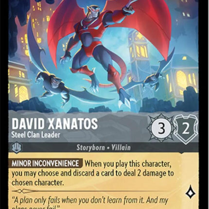 David Xanatos - Steel Clan Leader (184/204) [Whispers in the Well]