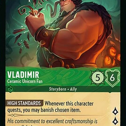 Vladimir - Ceramic Unicorn Fan (75/204) [Whispers in the Well]