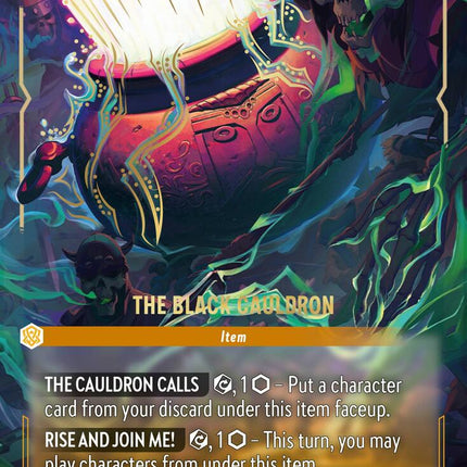 The Black Cauldron (Enchanted) (225/204) [Whispers in the Well]