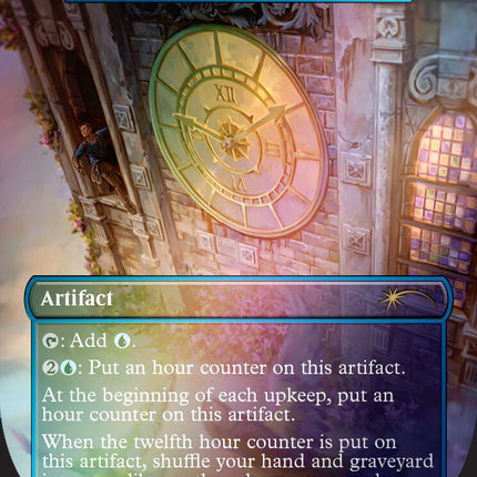 Kings Bay Clock Tower - Midnight Clock (Rainbow Foil) [Secret Lair Drop Series]