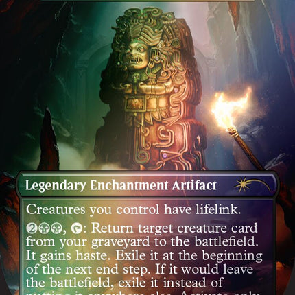 El Dorado Sarcophagus - Whip of Erebos (Rainbow Foil) [Secret Lair Drop Series]