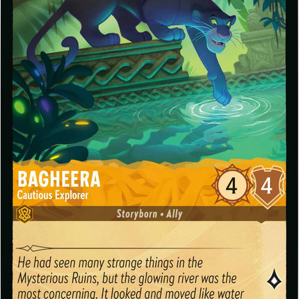 Bagheera - Cautious Explorer (12/204) [Whispers in the Well]