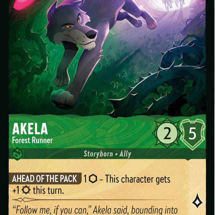 Akela - Forest Runner (90/204) [Whispers in the Well]