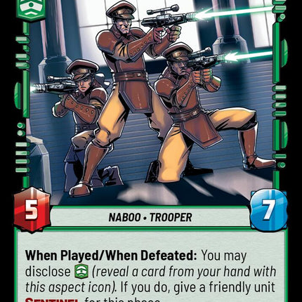Naboo Security Force (120/264) (120/264) [Secrets of Power]
