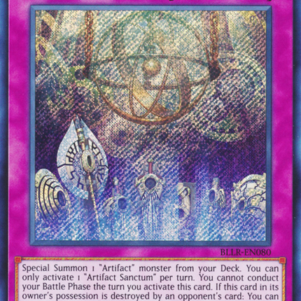 Artifact Sanctum [BLLR-EN080] Secret Rare