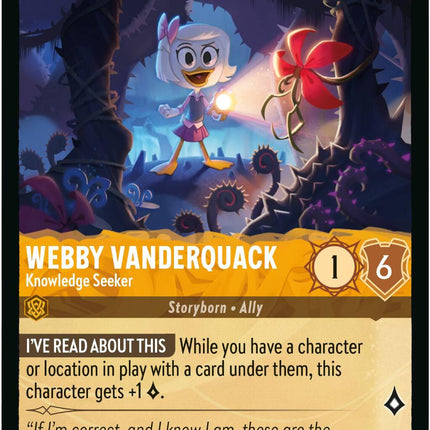 Webby Vanderquack - Knowledge Seeker (9/204) [Whispers in the Well]