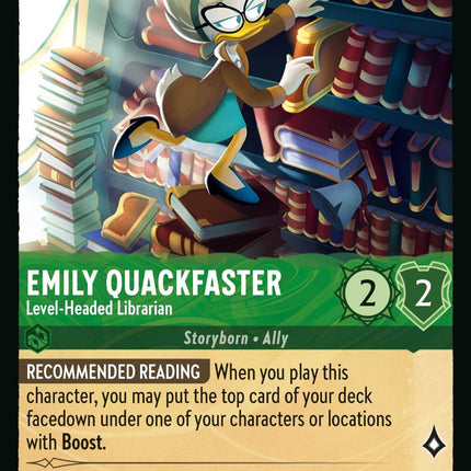 Emily Quackfaster - Level-Headed Librarian (80/204) [Whispers in the Well]