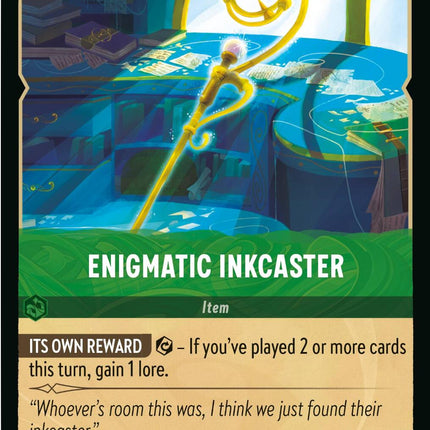 Enigmatic Inkcaster (100/204) [Whispers in the Well]