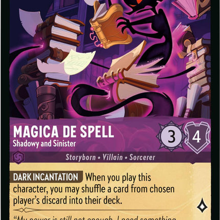 Magica De Spell - Shadowy and Sinister (41/204) [Whispers in the Well]