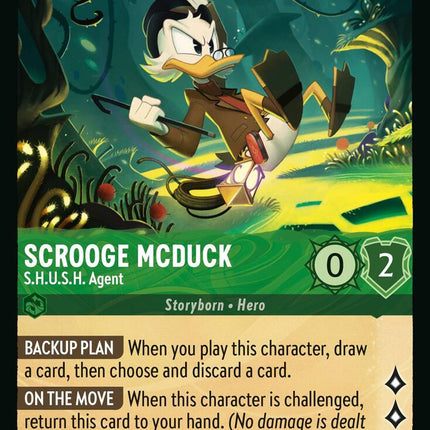 Scrooge McDuck - S.H.U.S.H. Agent (89/204) [Whispers in the Well]