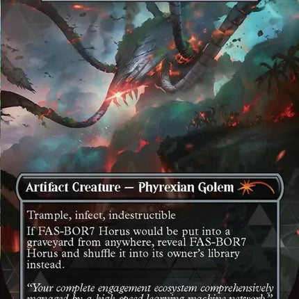 FAS-BOR7 Horus - Blightsteel Colossus [Secret Lair Drop Series]