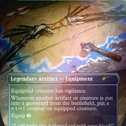 Regalla's Wrath - Tarrian's Soulcleaver (Rainbow Foil) [Secret Lair Drop Series]