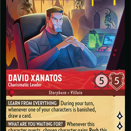 David Xanatos - Charismatic Leader (116/204) [Whispers in the Well]