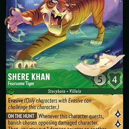 Shere Khan - Fearsome Tiger (88/204) [Whispers in the Well]