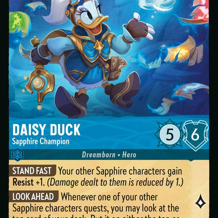 Daisy Duck - Sapphire Champion (158/204) [Whispers in the Well]