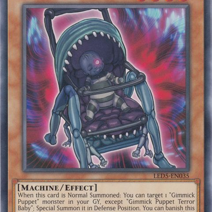 Gimmick Puppet Terror Baby [LED5-EN035] Rare
