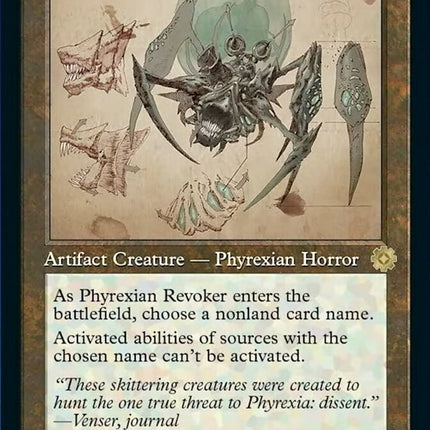 Phyrexian Revoker (Retro Schematic) [The Brothers' War Retro Artifacts]