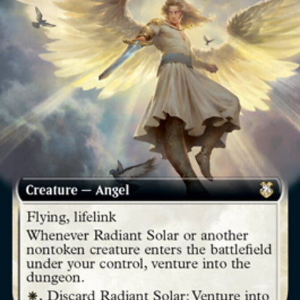 Radiant Solar (Extended Art) [Dungeons & Dragons: Adventures in the Forgotten Realms Commander]