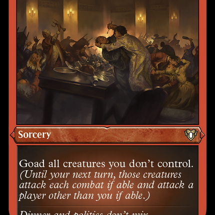 Disrupt Decorum (Foil Etched) [Commander Masters]
