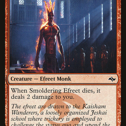 Smoldering Efreet [Fate Reforged]